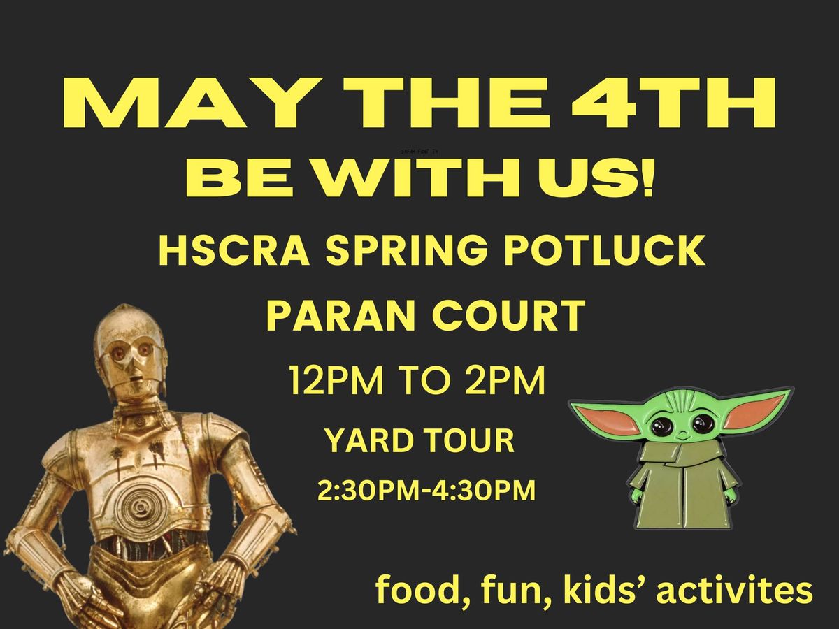 May the 4th Be With You Potluck & Yard Tour\/Scavenger Hunt