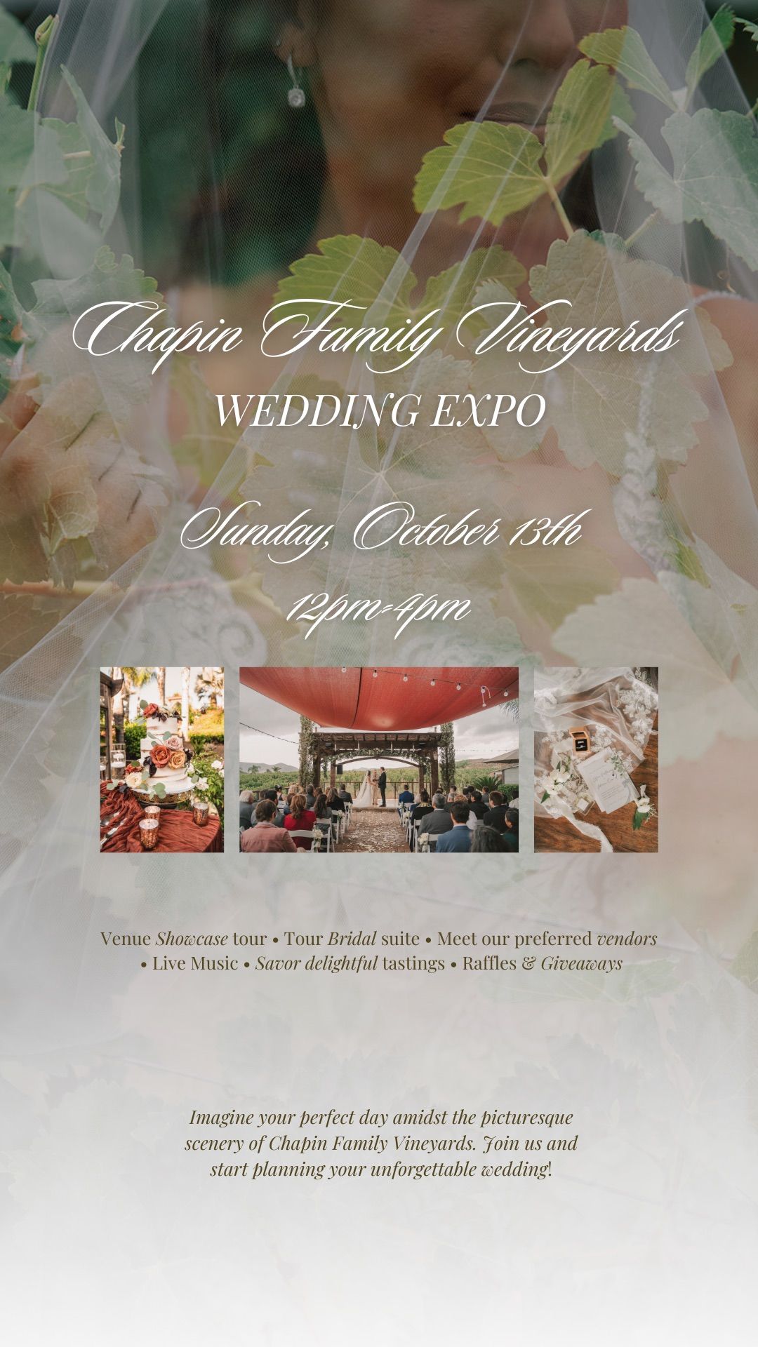 Wedding Expo at Chapin Family Vineyards