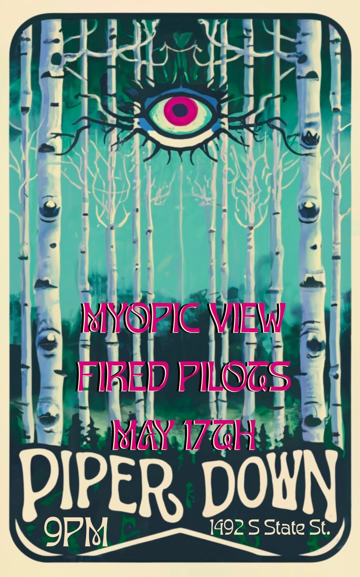 Myopic View with the Fired Pilots Live at Piper Down