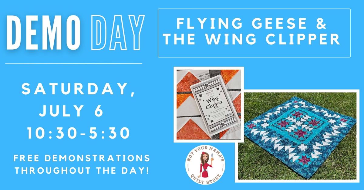 Demo Day: Flying Geese & the Wing Clipper