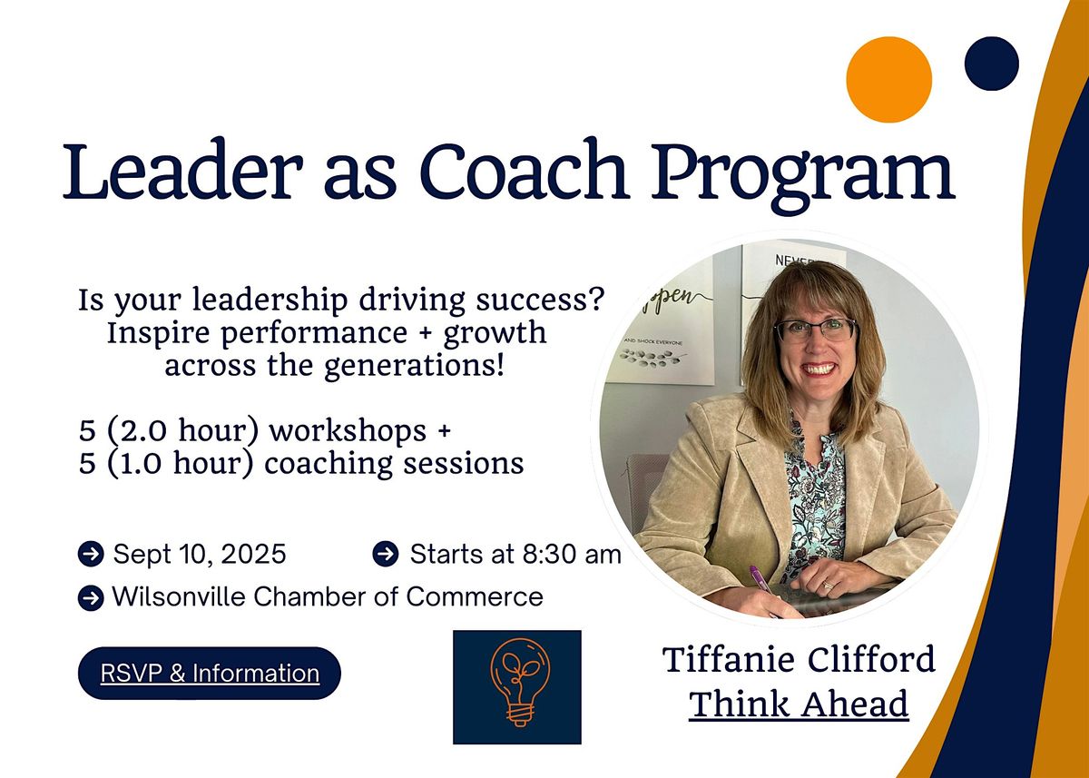 Leader as Coach Program by Think Ahead
