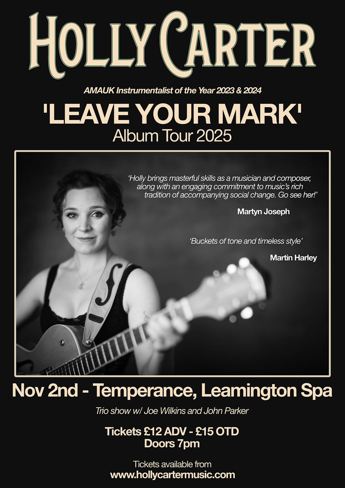 americana @ temperance | Holly Carter (w. John Parker & Joe Wilkins)