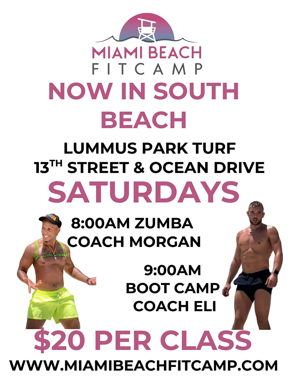 HIIT Training Boot Camp in Lummus Park