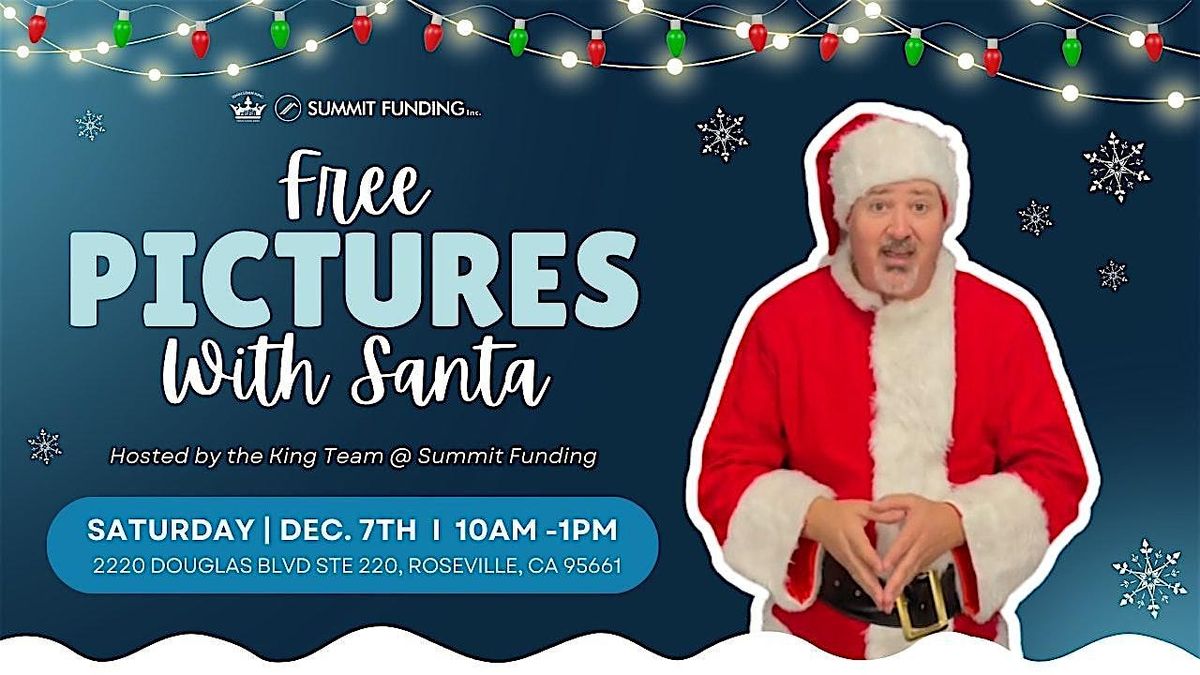 Free Pictures with Santa!