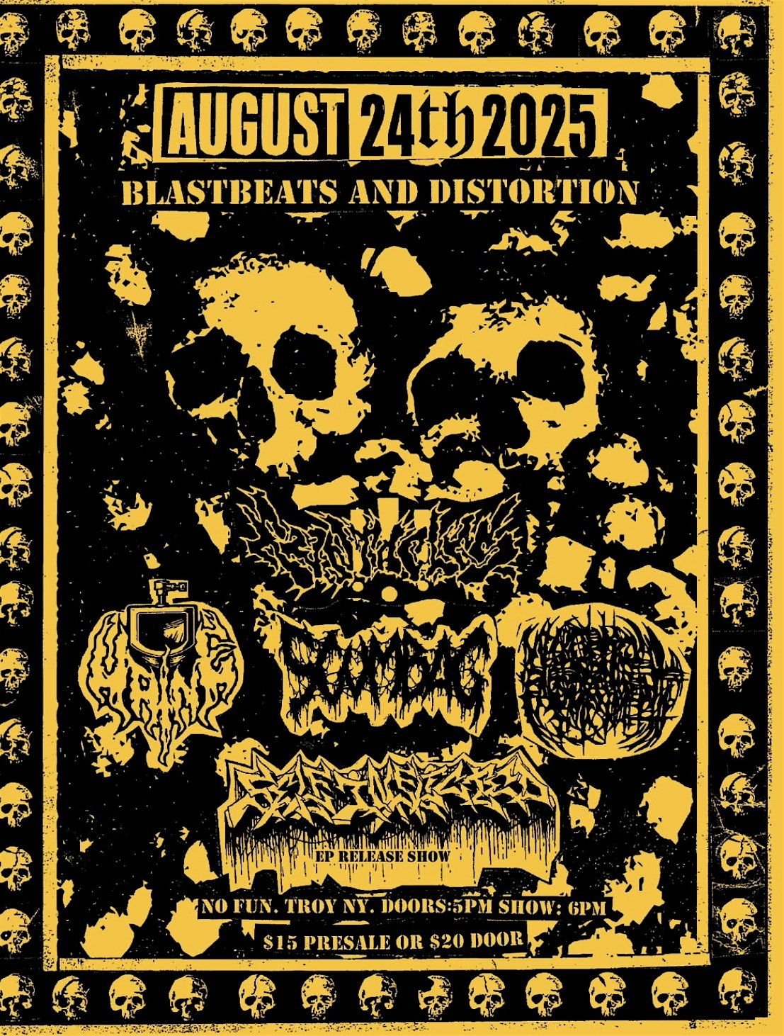 TENTACLES \/ Necroptic Engorgement \/ Urine \/ Scumbag \/ Self Inflicted