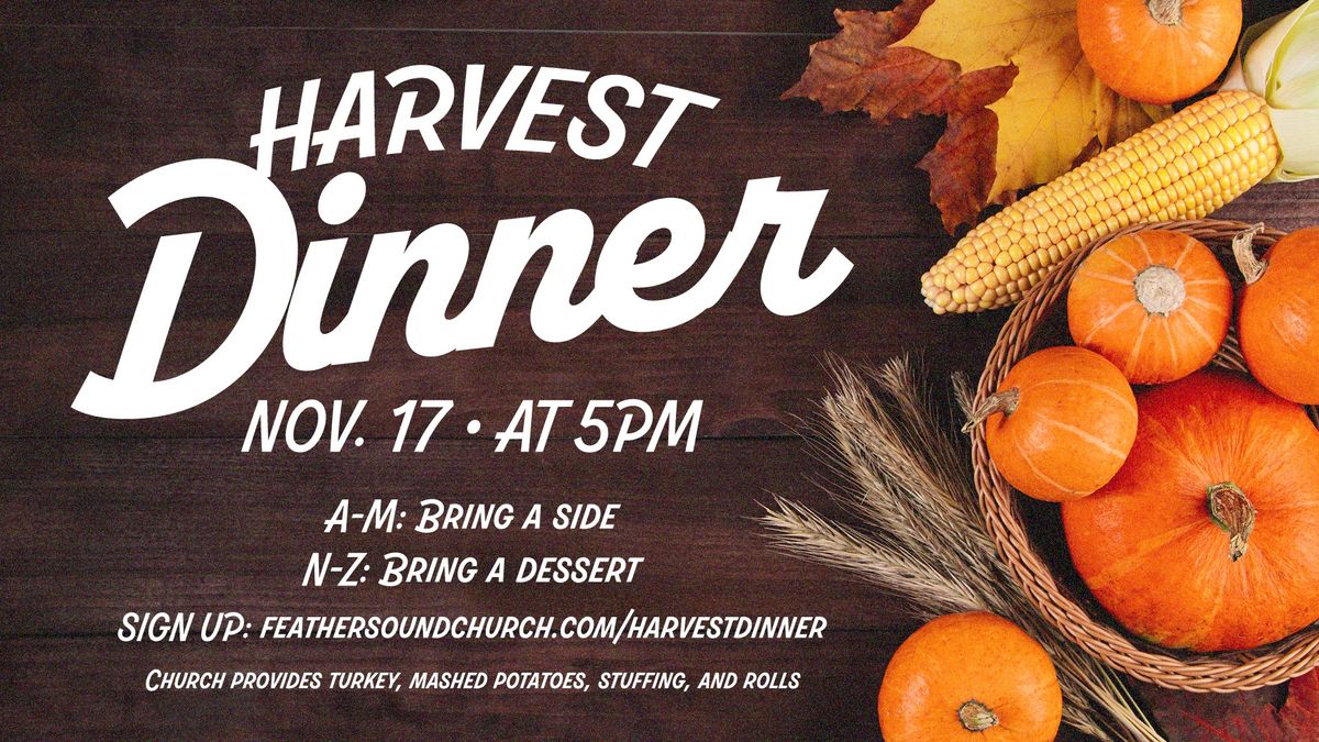 Harvest Dinner