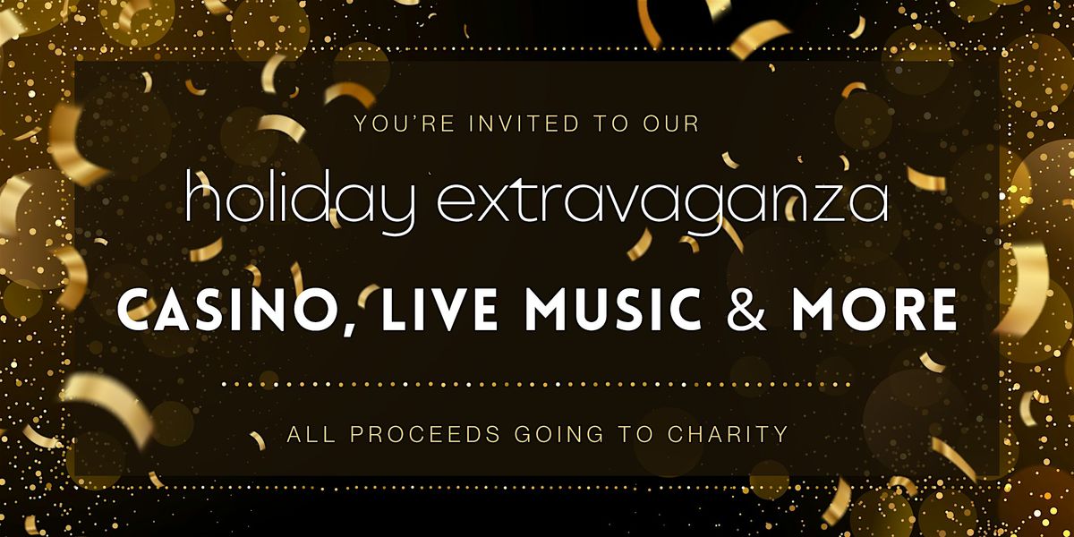 Holiday Party Extravaganza: Casino, Live Music & More