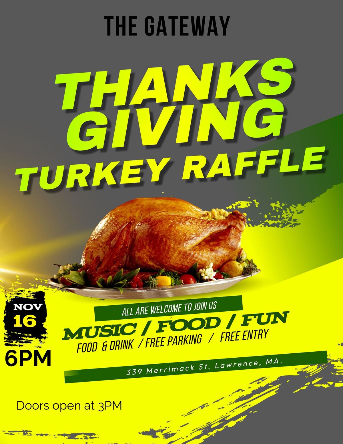 Turkey raffle 