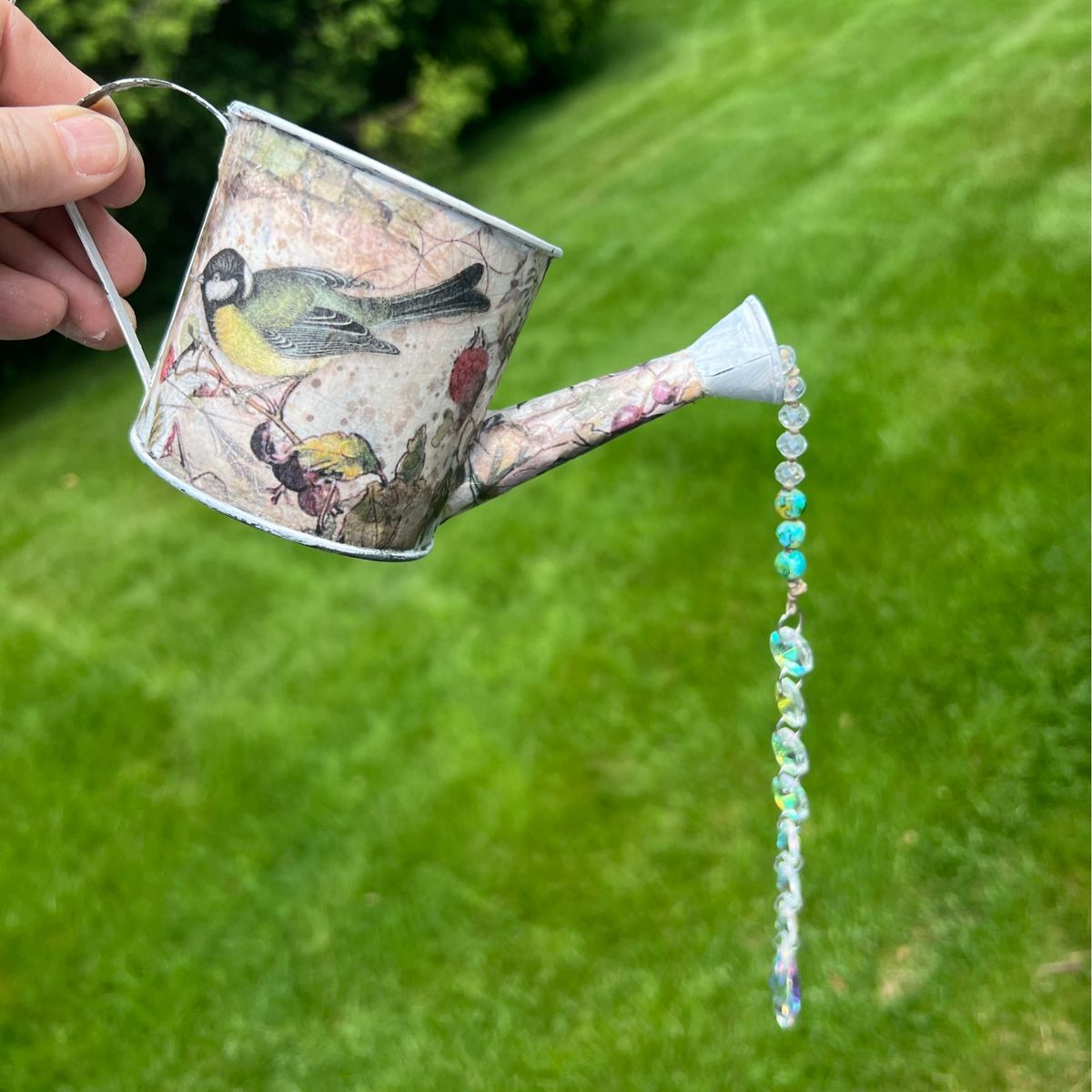 Watering Can Sun Catcher - $39