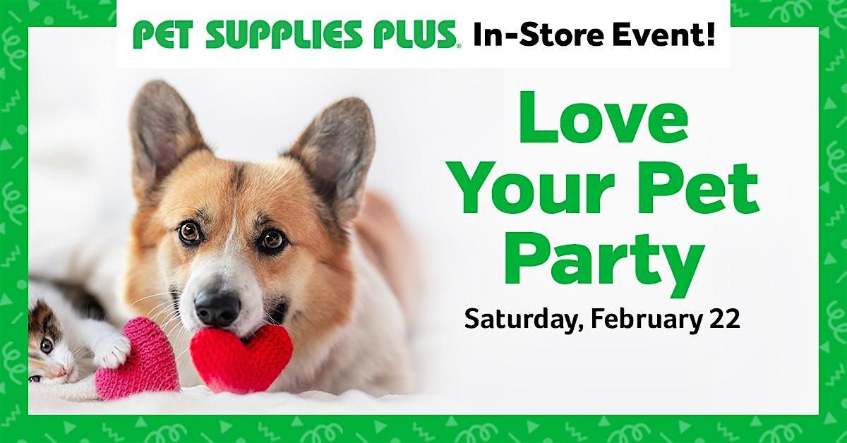 Love Your Pet Party and Dog Adoption Event