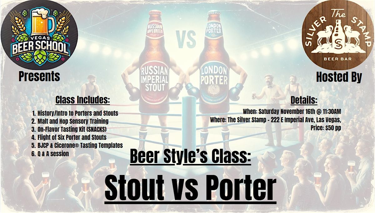 Beer Styles Class: Stout vs Porter