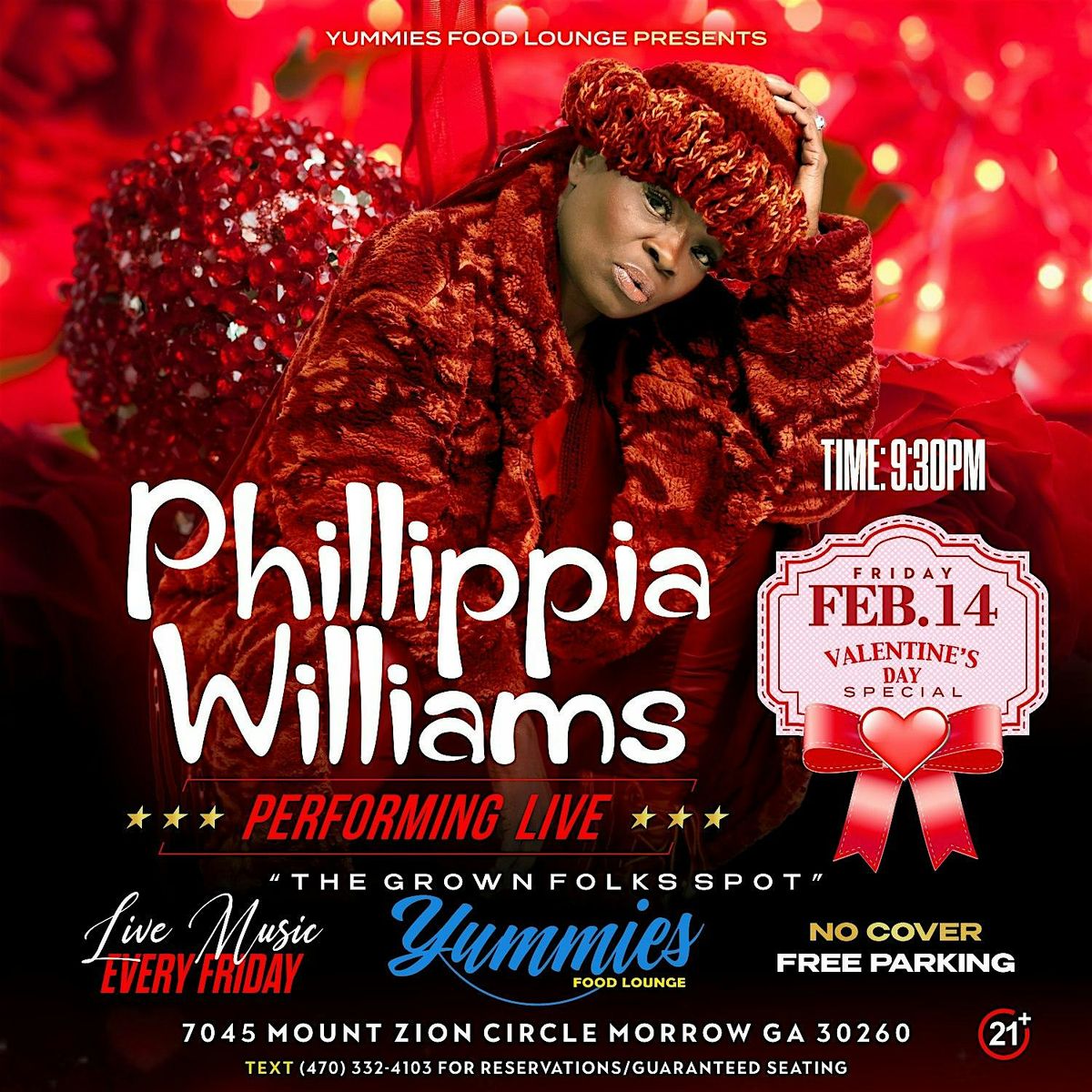 Phillippia Live @Yummies Food Lounge Valentines Day Extravaganza!!!