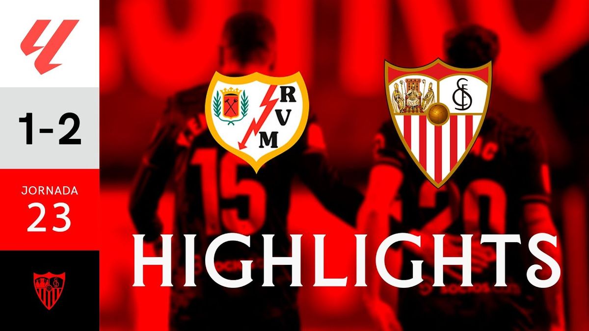 Sevilla FC vs Rayo Vallecano at Estadio Ramon Sanchez Pizjuan