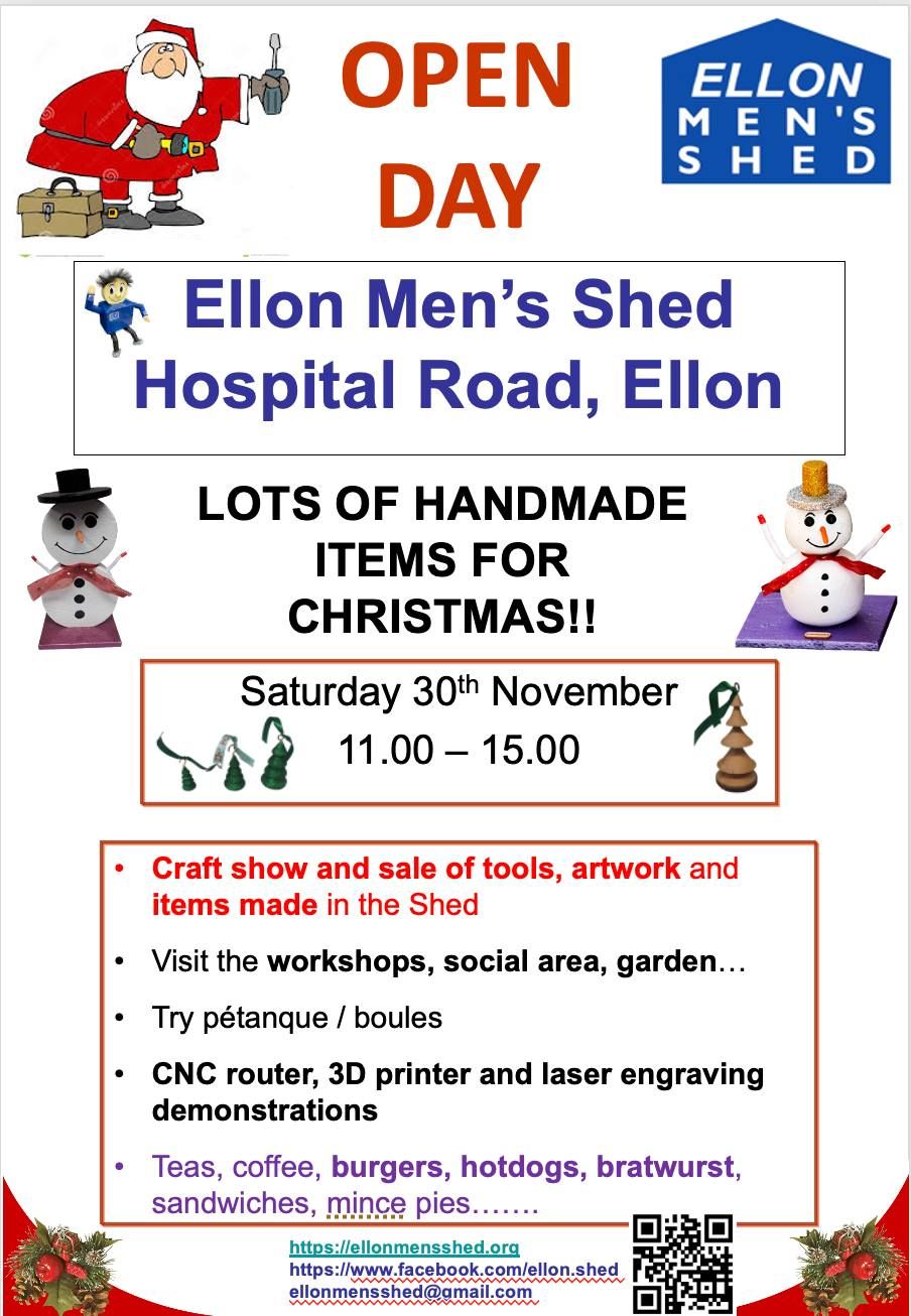 Ellon Shed Open Day