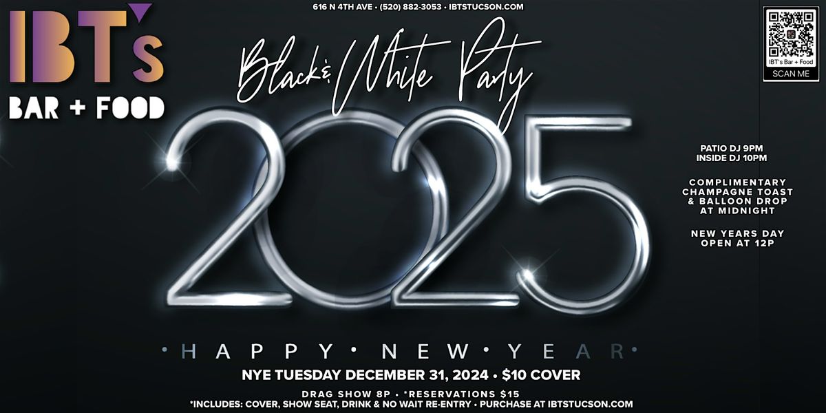 IBT\u2019s New Years Eve Show \u2022 Black & White Party \u2022 Host TBA