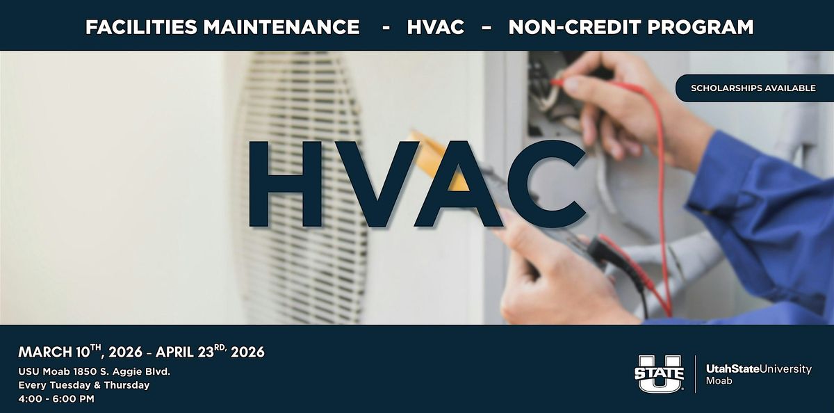 HVAC - Facilities Maintenance Technician Non-Credit Program