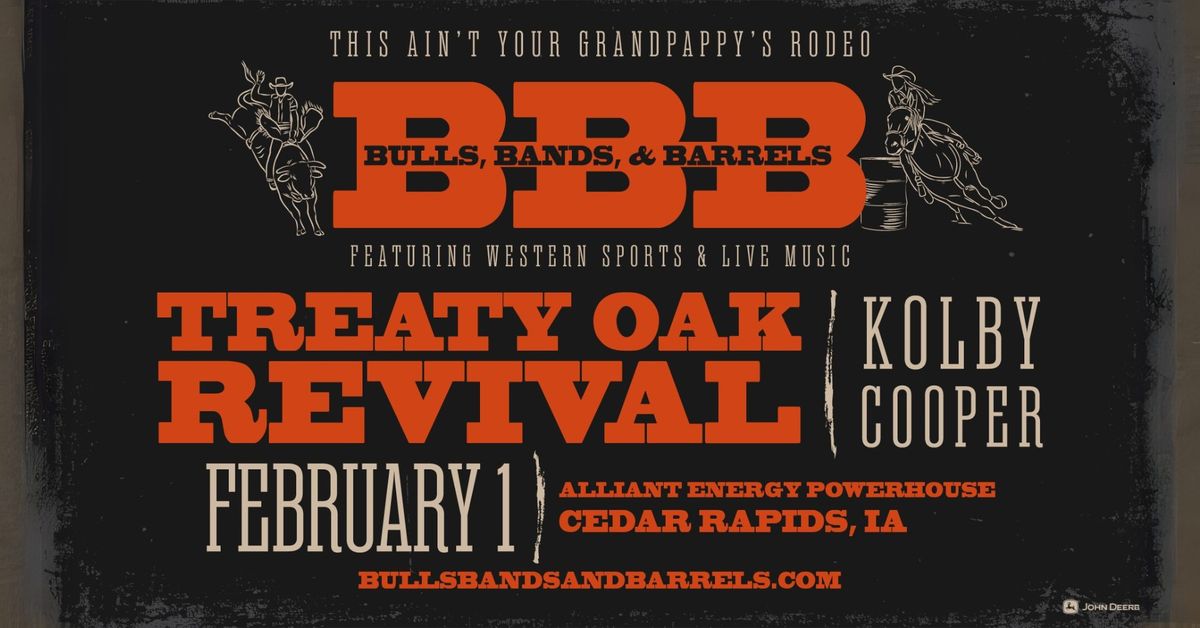 Bulls, Bands, and Barrels featuring Treaty Oak Revival