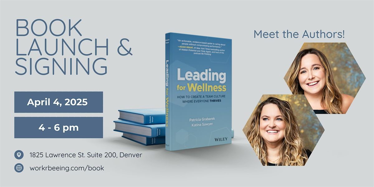 "Leading for Wellness" Book Launch