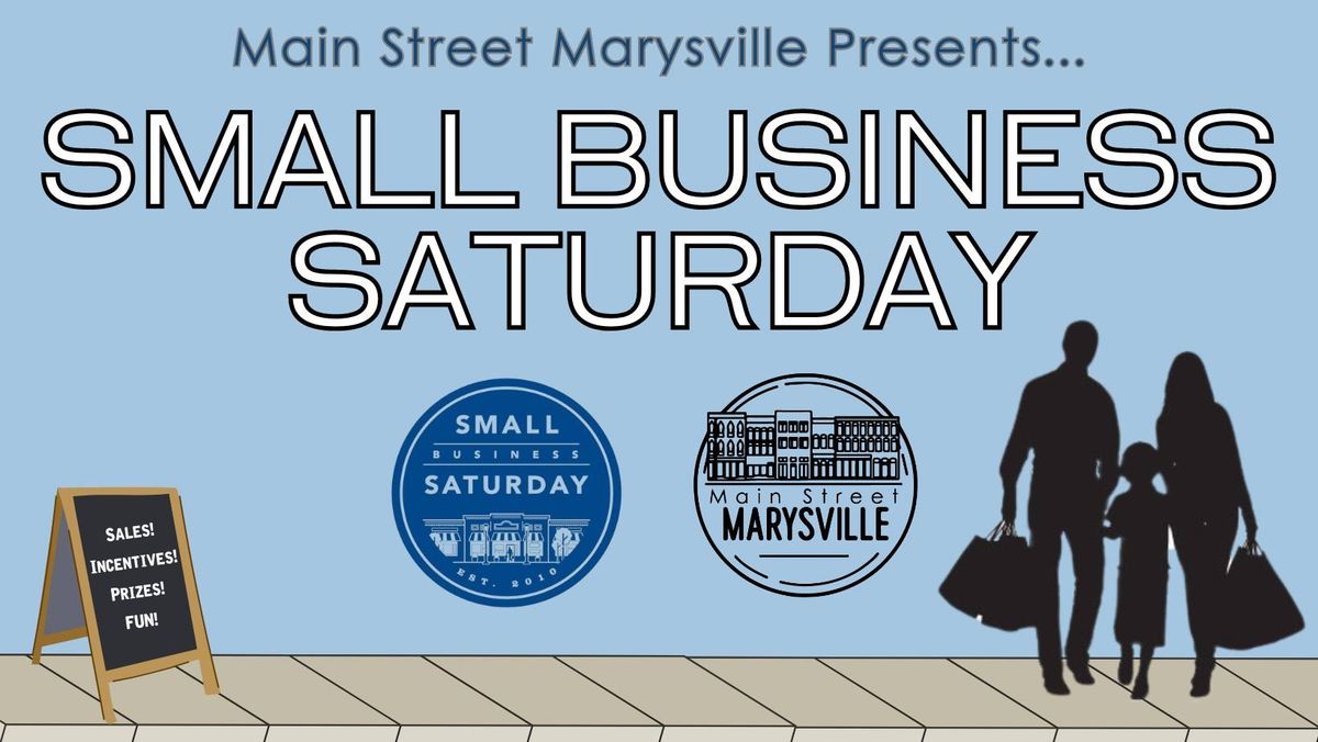 Small Business Saturday in Historic Uptown Marysville