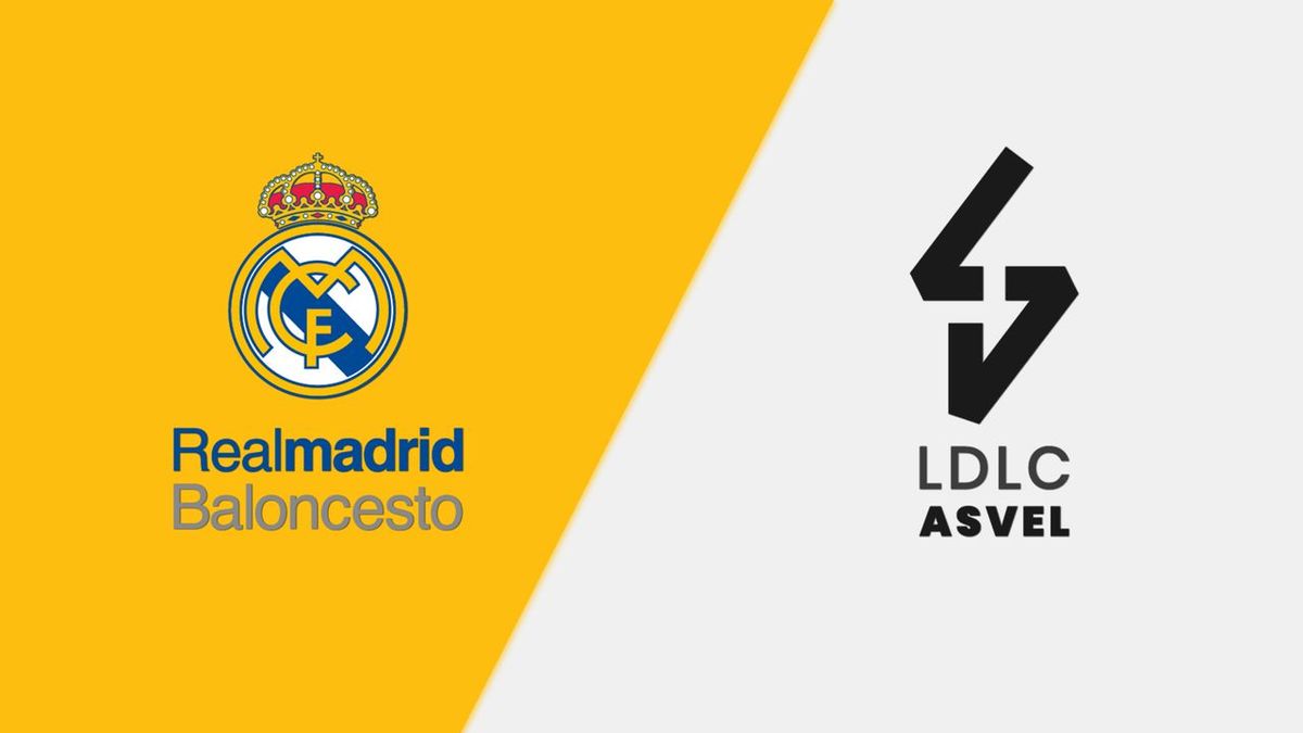 LDLC ASVEL Villeurbanne at Real Madrid Baloncesto at Movistar Arena - Madrid