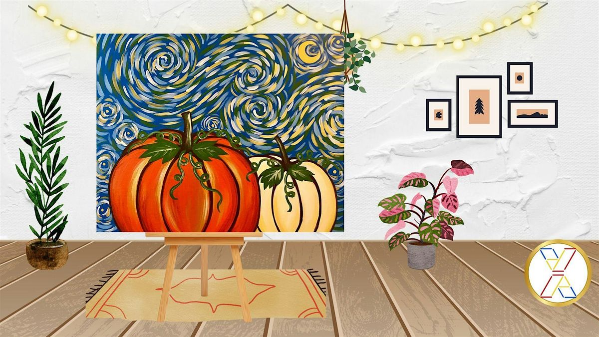 Paint Night : \u201cStarry Night Pumpkins\u201c