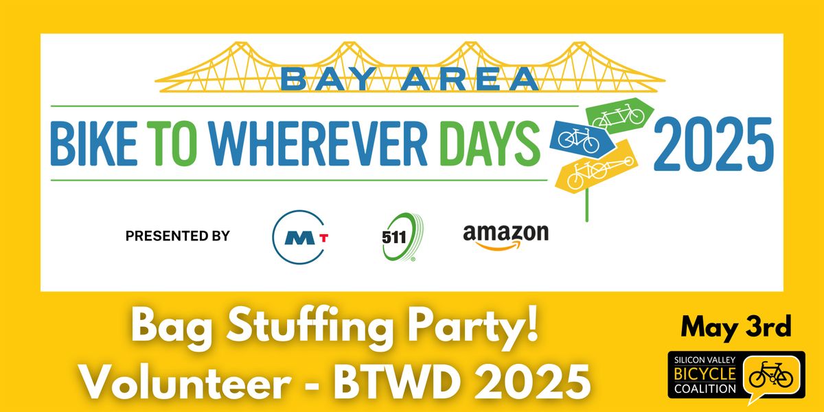 Volunteer Opportunity - BTWD Bag Stuffing Party!