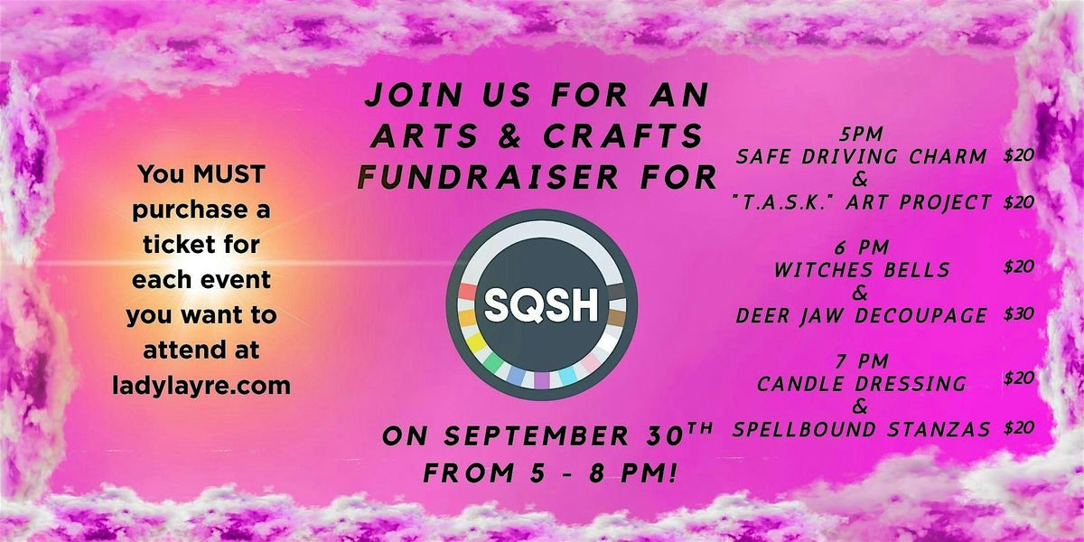 SQSH Fundraiser - Safe Driving Charm