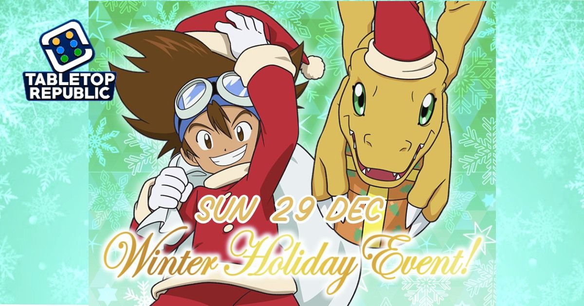 Digimon: Winter Holiday Event 2024