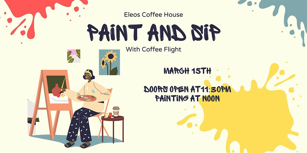 Spring Paint and Sip