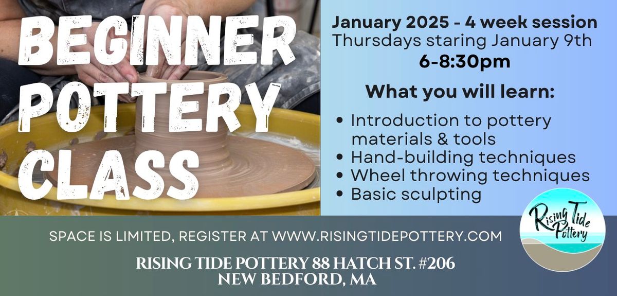 Beginner Pottery Class