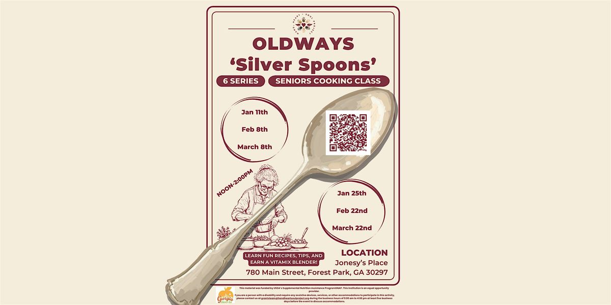 OLDWAYS 'Silver Spoons' Seniors Cooking Class