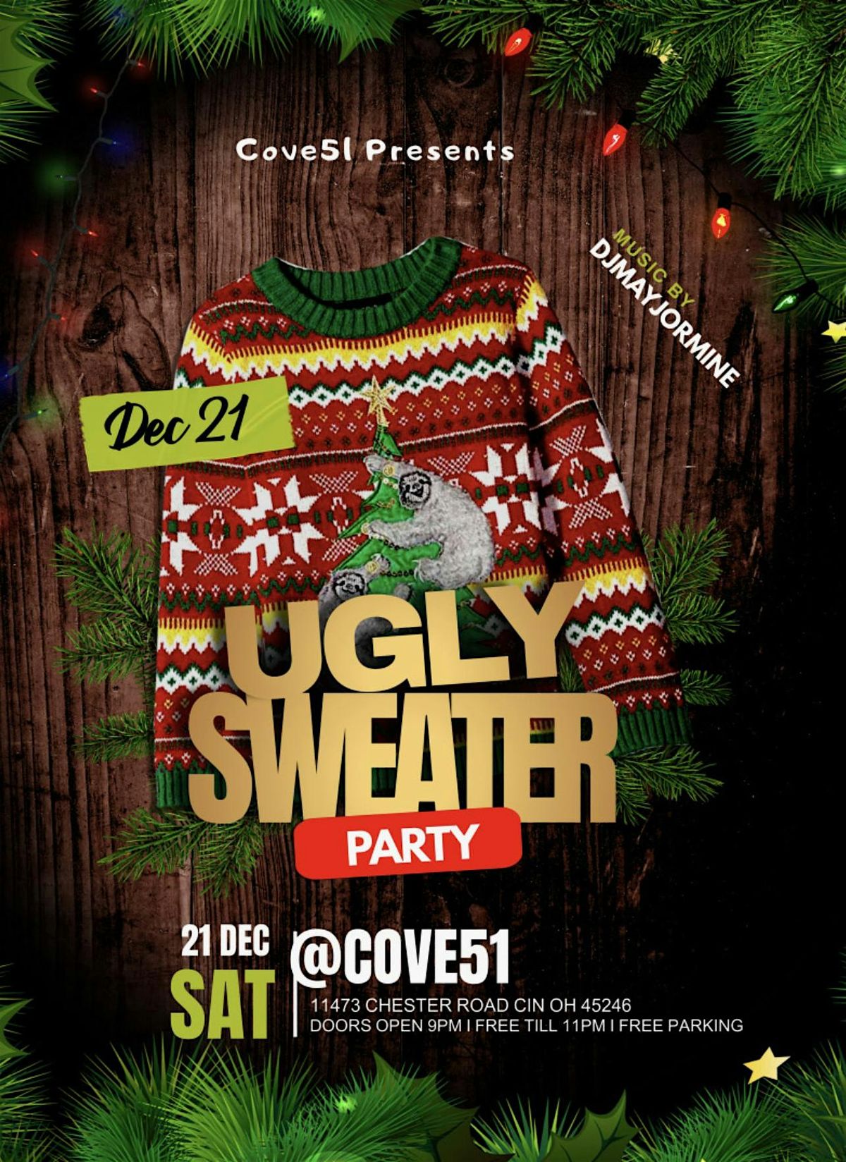 Cove51 Presents Ugly Sweater Party