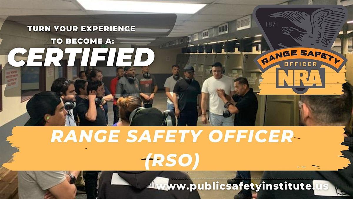 Range Safety Officer (RSO) Certification