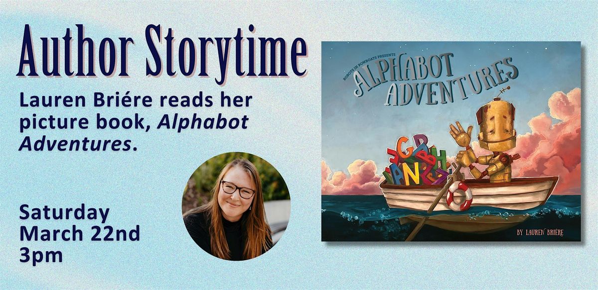 Author Storytime with Lauren Bri\u00e9re