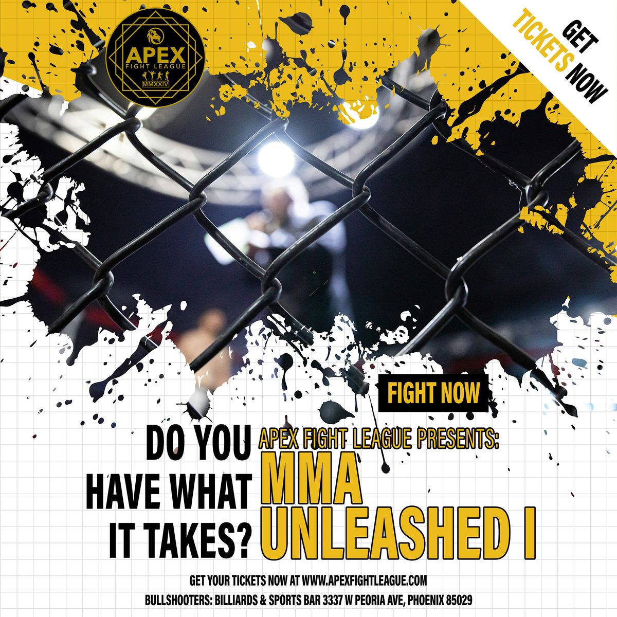 Apex Fight League presents: MMA Unleashed I