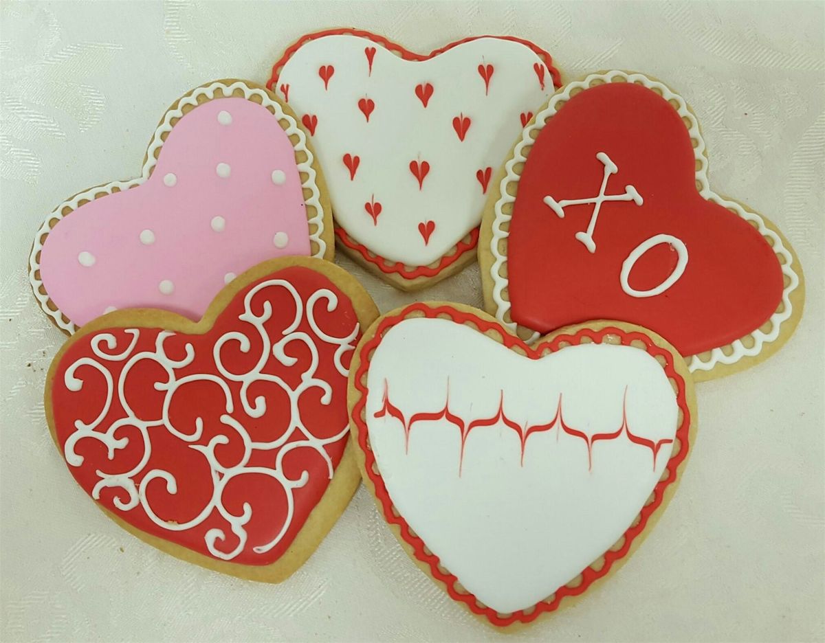 Valentine's Day Cookie Decorating Class with Royal Icing!