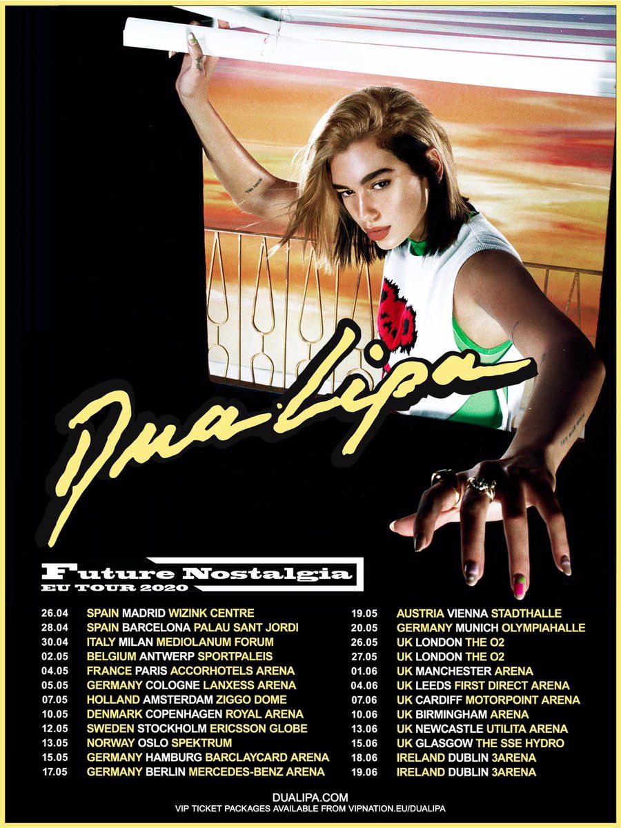 Dua Lipa Madrid Tickets