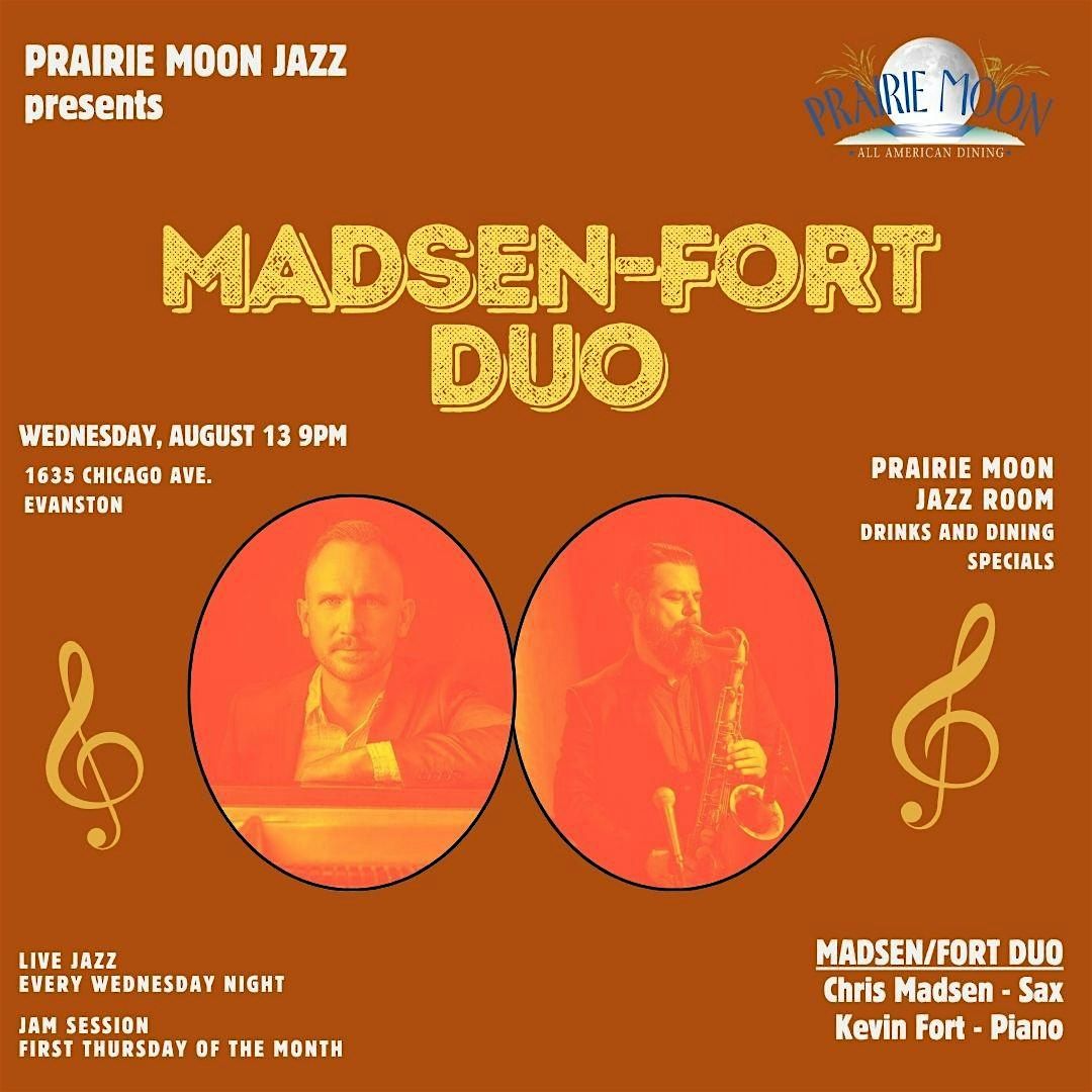 Madsen\/Fort Duo at PRAIRIE MOON IN EVANSTON