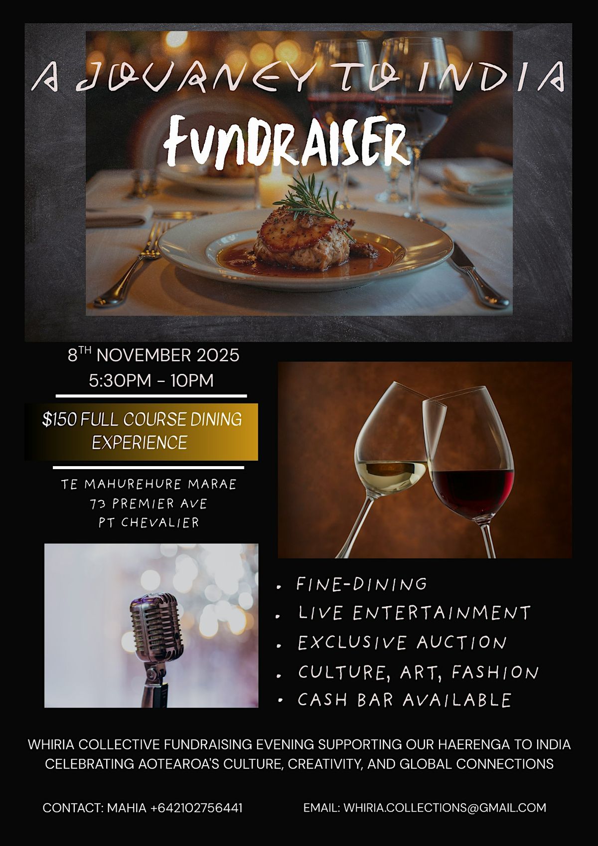 A JOURNEY TO INDIA FUNDRAISER