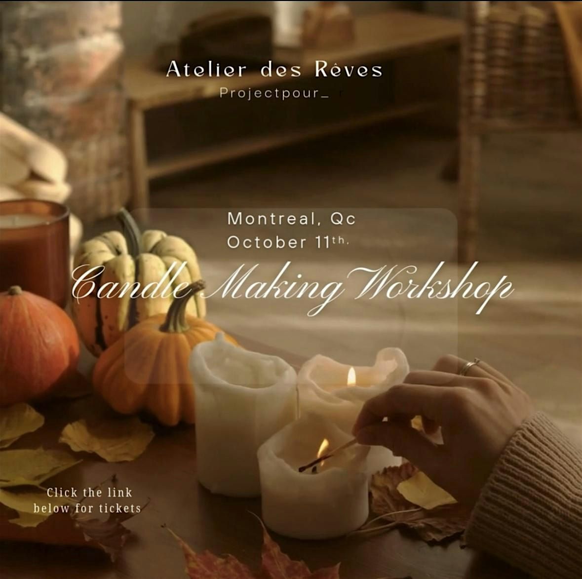 Pumpkin Spice & Everything Nice \u2013 Candle Making Workshop