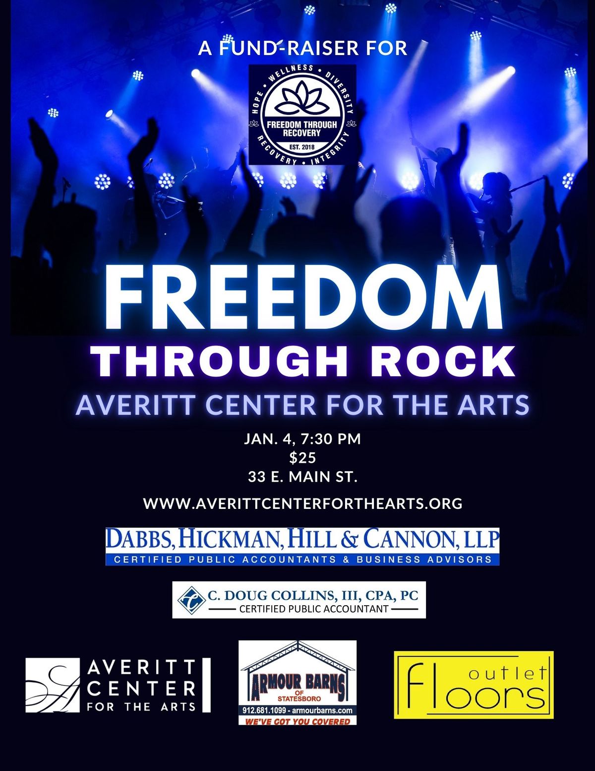 Freedom Through Rock - Freedom Through Recovery Fundraiser Concert