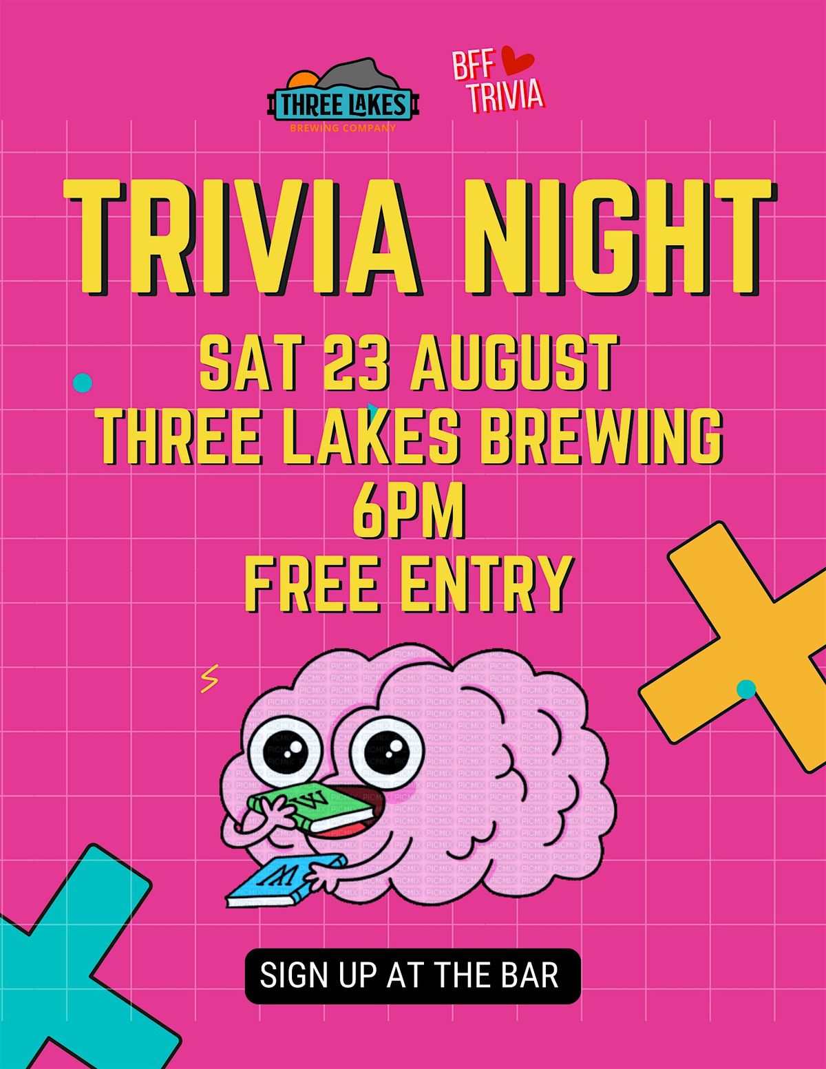 Trivia at Three Lakes Brewing