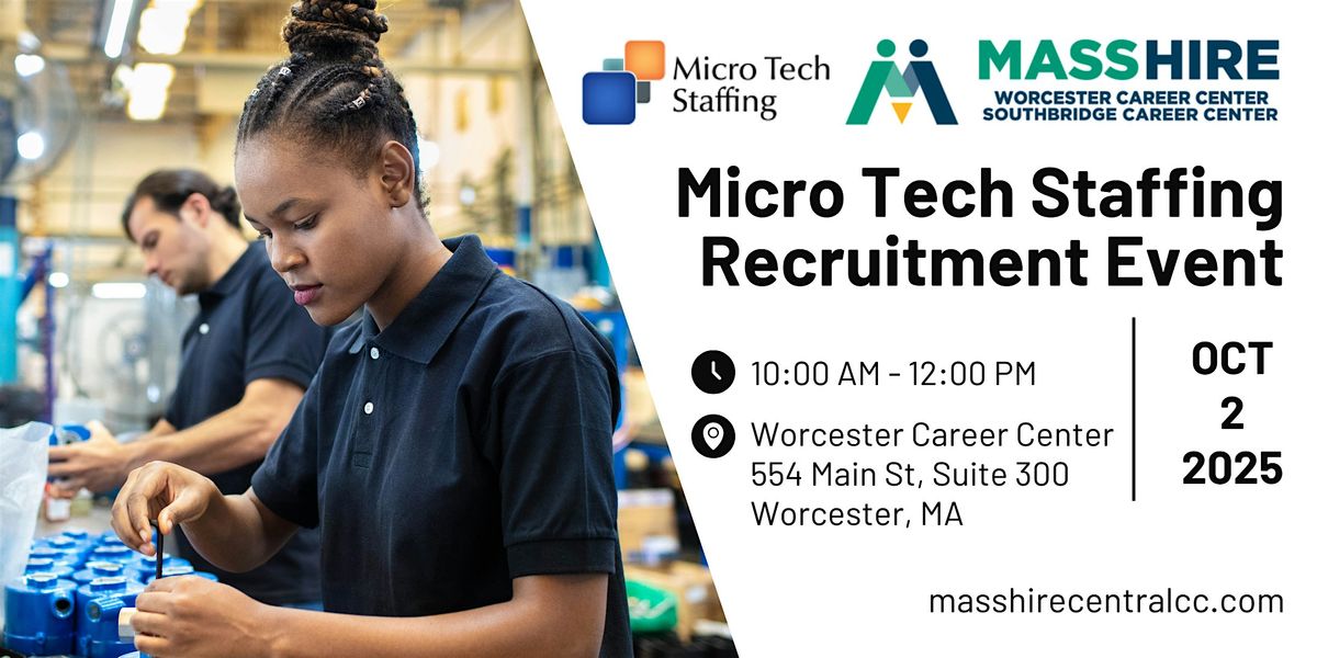 Micro Tech Staffing Recruitment Event