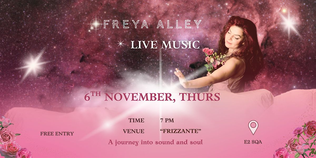 Live Music with FREYA ALLEY