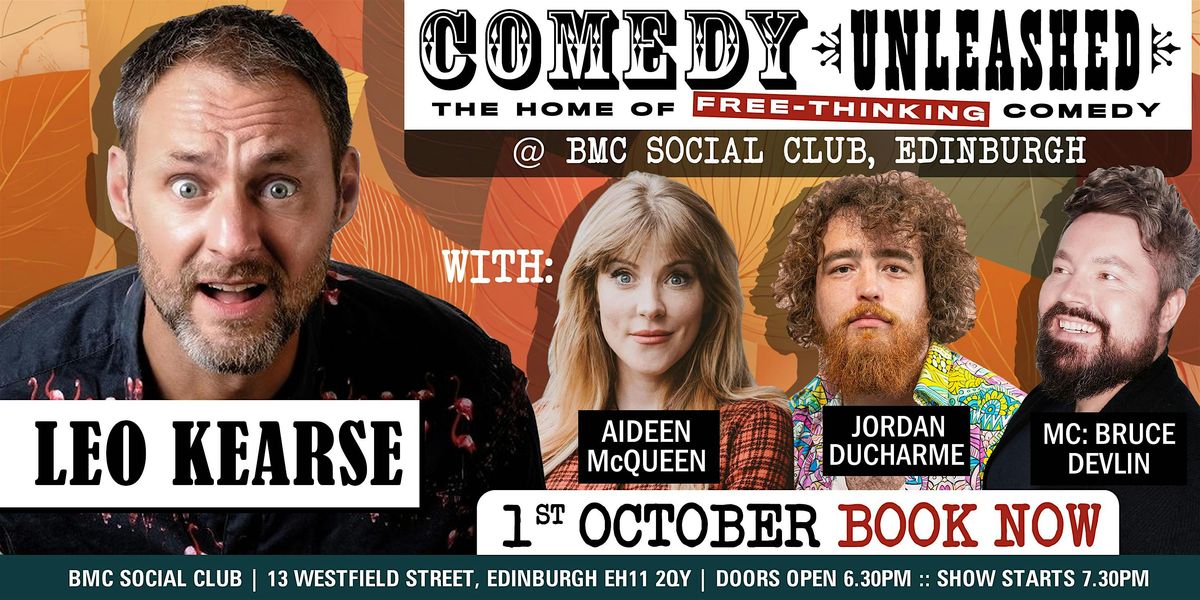 Leo Kearse & Aideen McQueen Comedy Unleashed (Edinburgh)