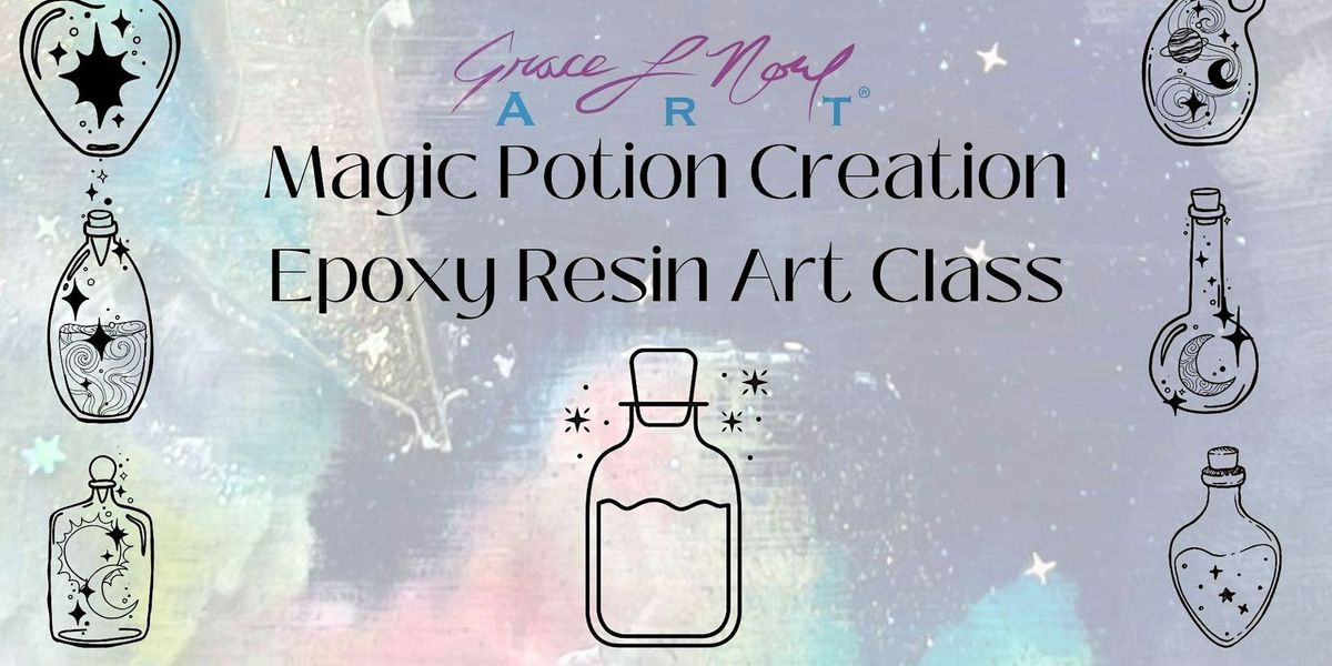 Magic Potion Creation Art Class | Grace Noel Art