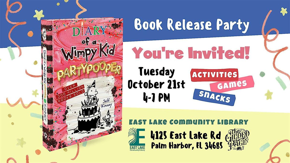 Diary of a Wimpy Kid: Partypooper Release Party