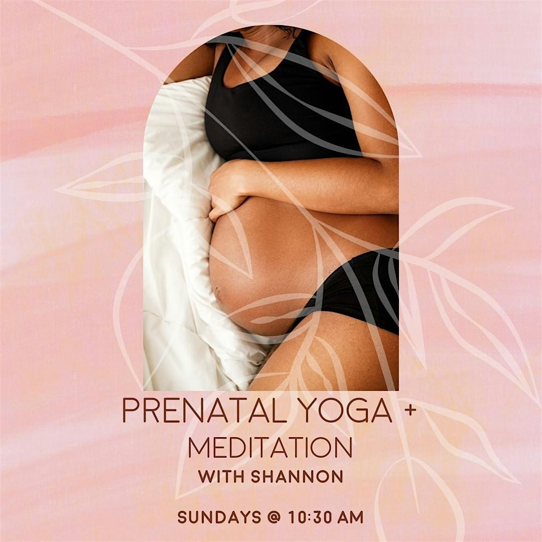 Prenatal Yoga + Meditation Class