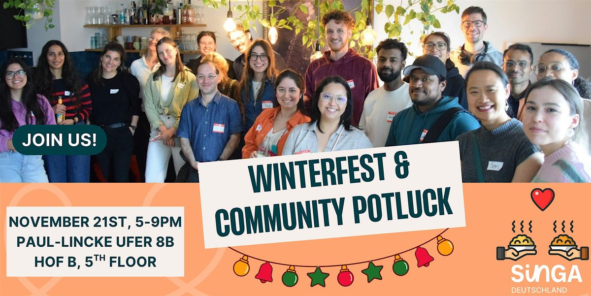 Winterfest for Belonging: A SINGA Community Dinner