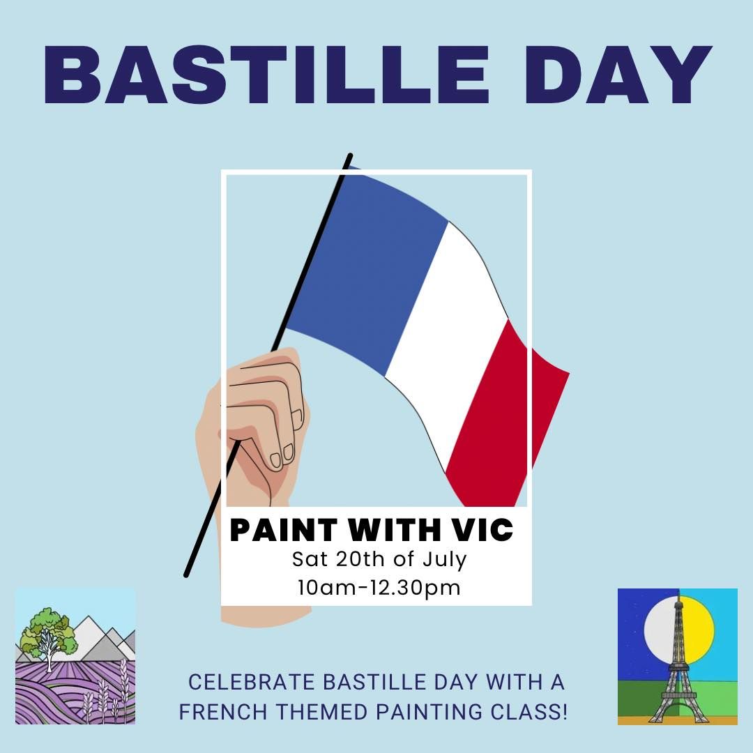 Special French themed painting workshop